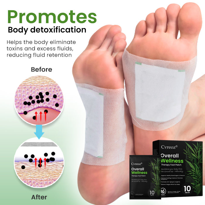 Επιθέματα Ευεξίας & Αποτοξίνωσης Πελμάτων