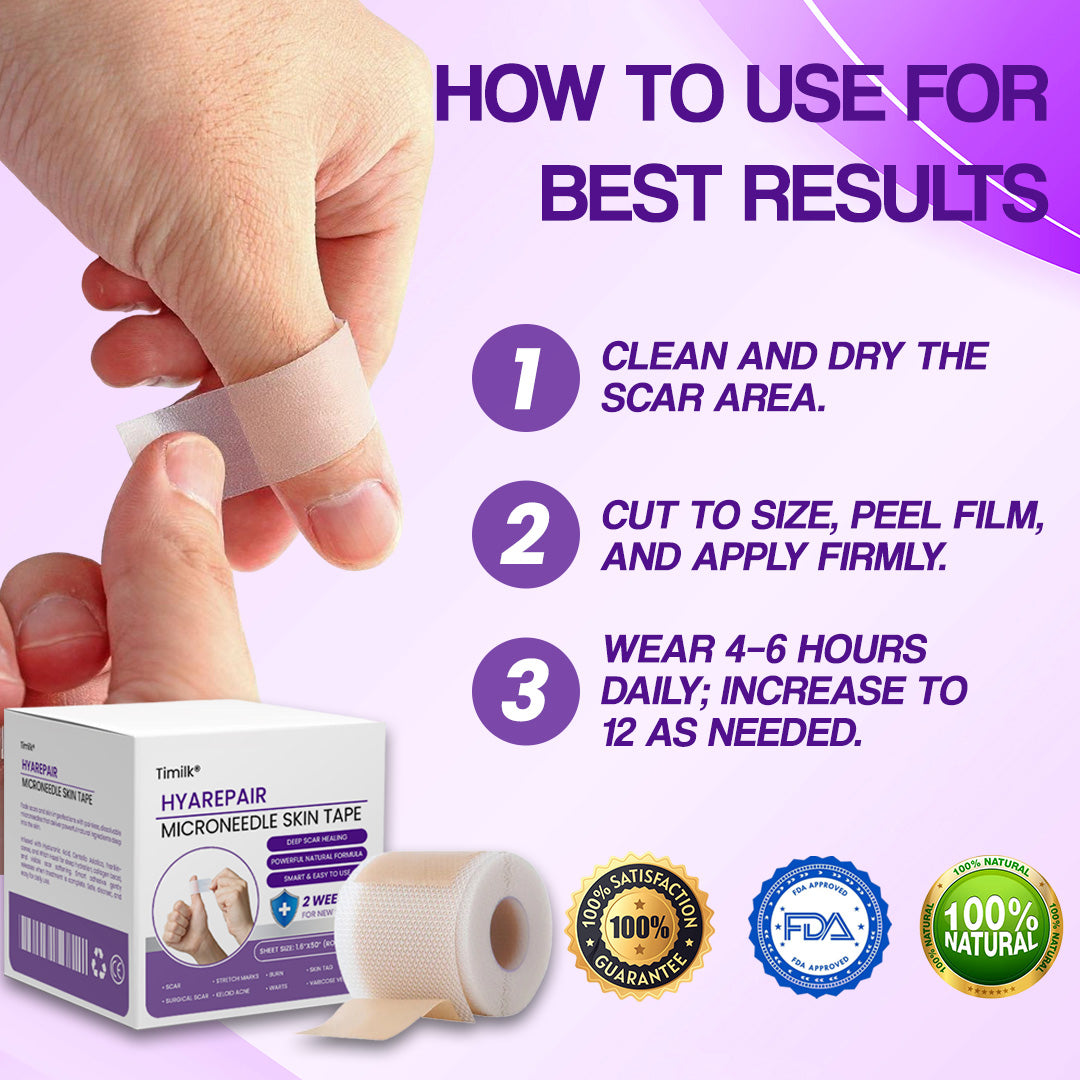 Ταινία Δέρματος με Μικροβελόνες