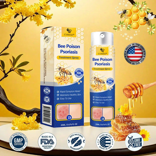 Σπρέι Θεραπείας Ψωρίασης με Δηλητήριο Μέλισσας