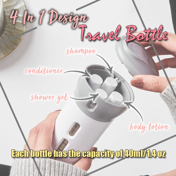 Σετ Ταξιδιού All-in-One – Στιλάτη Τσάντα & ΔΩΡΟ Επαναγεμιζόμενο Μπουκάλι