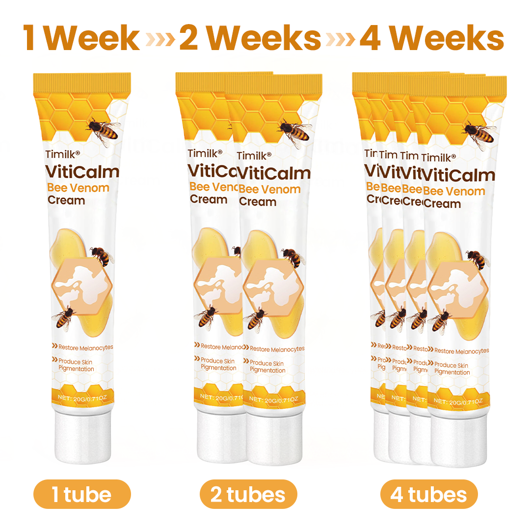 Κρέμα με Δηλητήριο Μέλισσας για Επούλωση & Αποκατάσταση Δέρματος με λεύκη