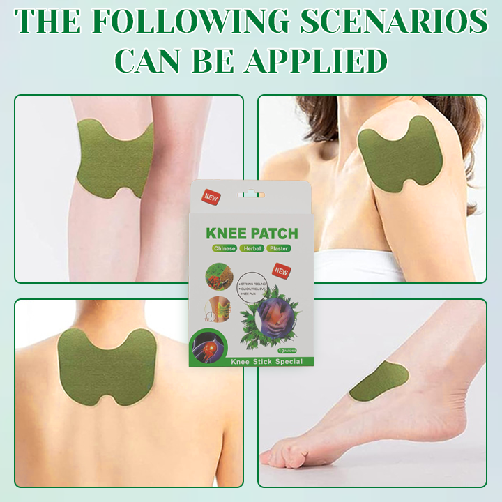 Έμπλαστρα Ανακούφισης Πόνου στο Γόνατο με Αρτεμισία