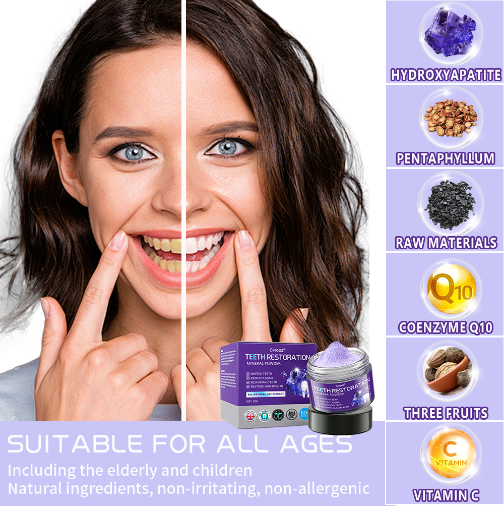 Ορυκτή Σκόνη Αποκατάστασης Δοντιών