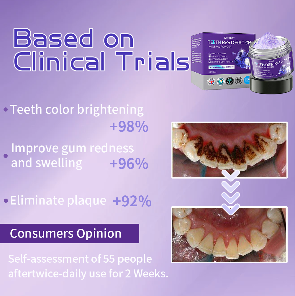 Ορυκτή Σκόνη Αποκατάστασης Δοντιών