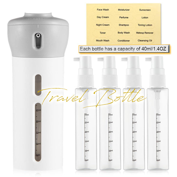 Σετ Ταξιδιού All-in-One – Στιλάτη Τσάντα & ΔΩΡΟ Επαναγεμιζόμενο Μπουκάλι