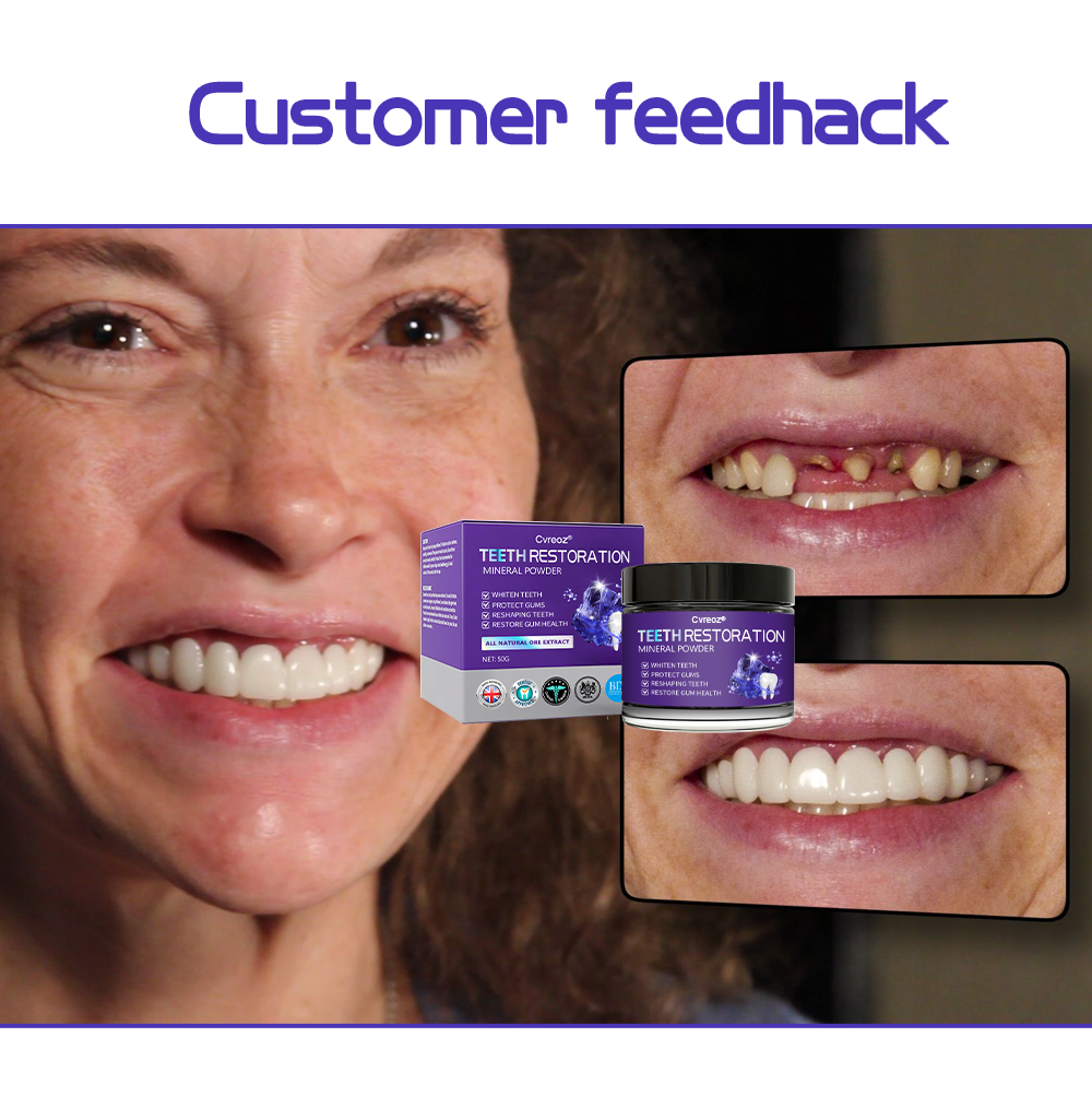 Ορυκτή Σκόνη Αποκατάστασης Δοντιών