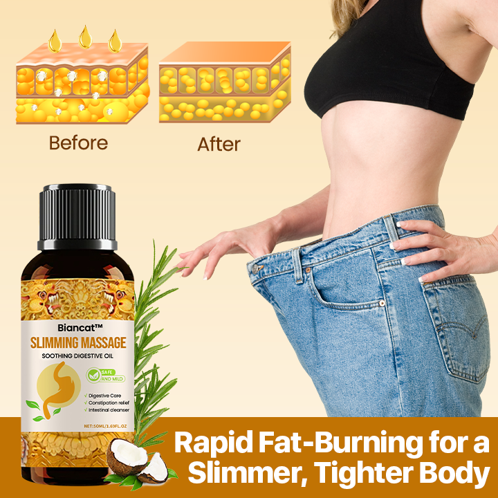 Λάδι Μασάζ Αδυνατίσματος για Καταπράυνση της Πέψης