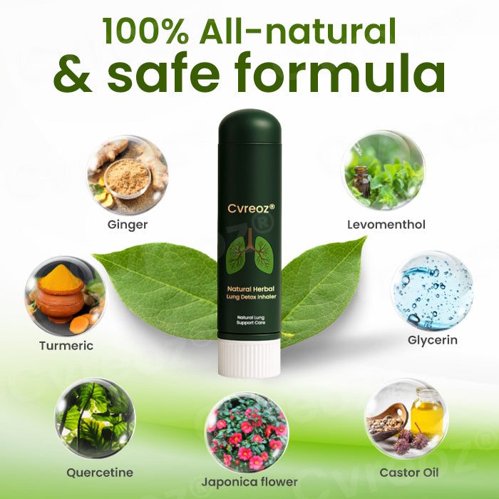 Φυτικός Εισπνευστήρας Για Αποτοξίνωση Των Πνευμόνων