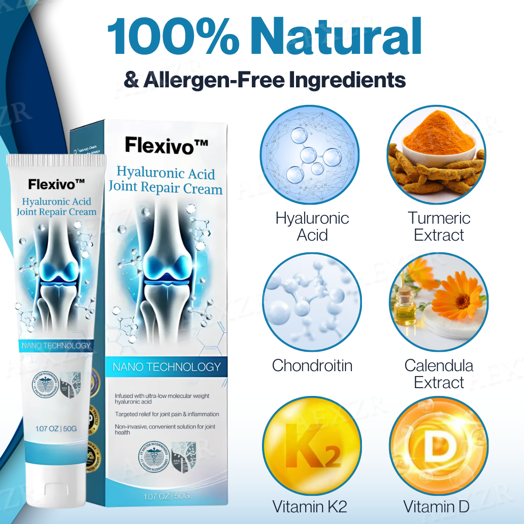 Κρέμα Επανόρθωσης Αρθρώσεων με Υαλουρονικό Οξύ