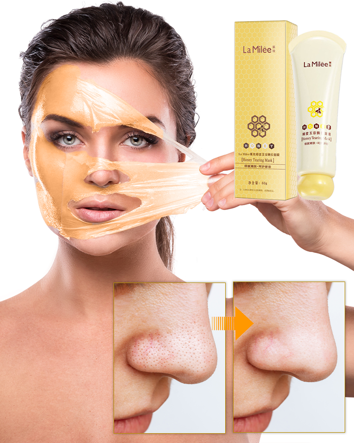 Φυτική Μάσκα Προσώπου Peel Off Με Μέλι για Κηλίδες