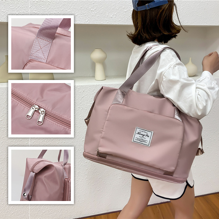 Σετ Ταξιδιού All-in-One – Στιλάτη Τσάντα & ΔΩΡΟ Επαναγεμιζόμενο Μπουκάλι