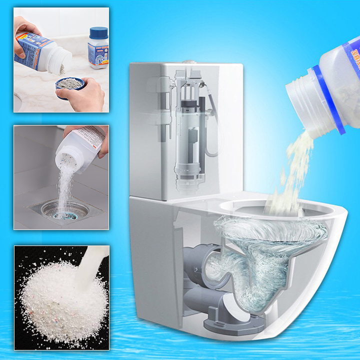 Σκόνη Απόφραξης & Καθαρισμού Σιφωνιών