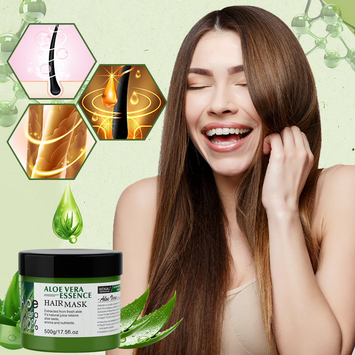 Μάσκα Μαλλιών με Υδρολυμένες Πρωτεΐνες & Aloe Vera
