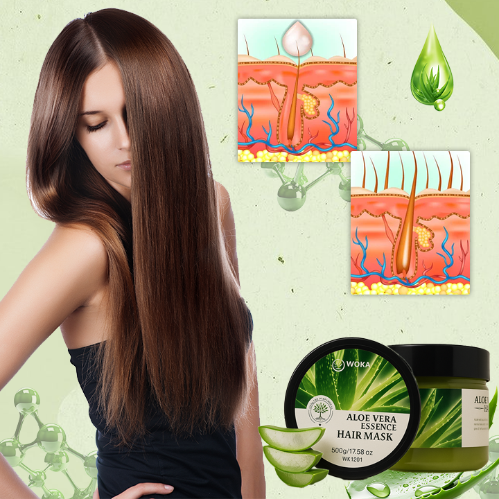 Μάσκα Μαλλιών με Υδρολυμένες Πρωτεΐνες & Aloe Vera