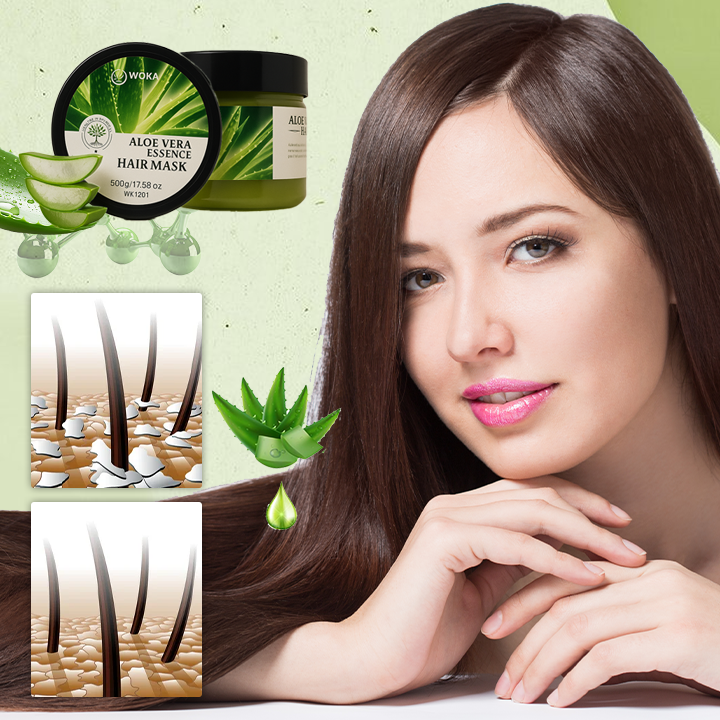 Μάσκα Μαλλιών με Υδρολυμένες Πρωτεΐνες & Aloe Vera