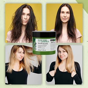 Μάσκα Μαλλιών με Υδρολυμένες Πρωτεΐνες & Aloe Vera