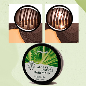 Μάσκα Μαλλιών με Υδρολυμένες Πρωτεΐνες & Aloe Vera