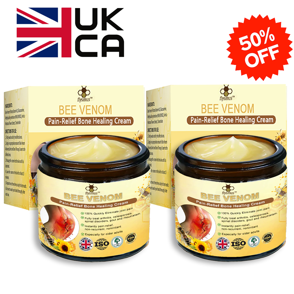 Κρέμα Ανακούφισης Πόνου & Επούλωσης Οστών με Δηλητήριο Μέλισσας