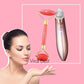 Σετ Roller & Πέτρα Για την Περιποίηση Του Προσώπου (Jade Roller-Gua Sha) & Εργαλείο Ομορφιάς